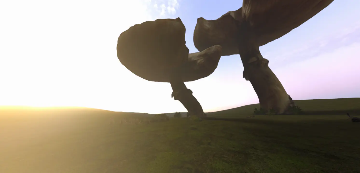 Screenshot of the virtual experience of Fragments of Fungi. Made at the Multisensory Experience Lab in Copenhagen