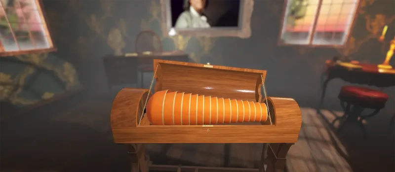 Screenshot of the virtual glass harmonica made for Musikmuseet in Copenhagen